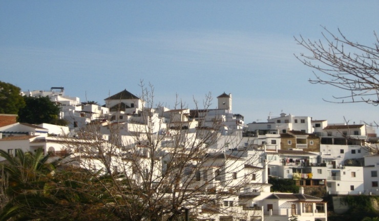 Frigiliana, alter Teil mit Dorfkirche